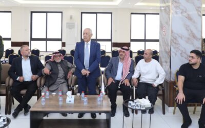 مندوبا عن الملك وولي العهد…العيسوي يعزي عشيرة الشواورة والمحتسب