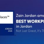 تصنيف شركة زين ضمن “أفضل أماكن العمل في الأردن” لعام 2026