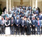 العيسوي يلتقي وفداً طلابياً يمثل مبادرة الميثاق الوطني ووفداً من أبناء لواء ناعور