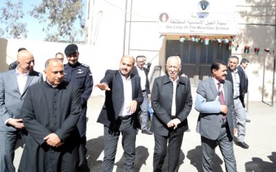 رئيس الديوان الملكي يفتتح ويتفقد مشاريع ضمن المبادرات الملكية في عجلون
