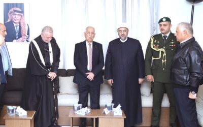 مندوبا عن الملك وولي العهد… العيسوي يعزي ملحس والمجالي وأبو نوار وصبحا وعلقم