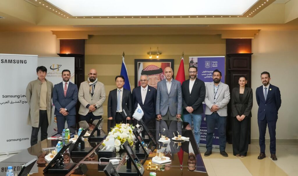 سامسونج إلكترونيكس المشرق العربي تفتتح معرضاً تفاعلياً في الجامعة الأهلية في إطار تجديد الشراكة بين الطرفين