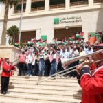 موظفو بنك القاهرة عمان يحتفلون بيوم العلم الأردني الغالي على قلوبهم