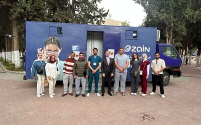 زين والجامعة الأردنية تواصلان تقديم الخدمات الصحية للطلبة عبر عيادة زين المجانية المتنقلة