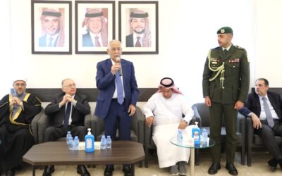 مندوبا عن الملك وولي العهد.. العيسوي يعزي عشيرة حجازي