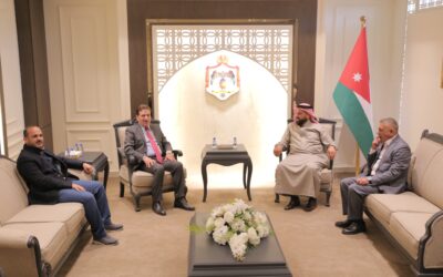 القرالة يبحث مع المستشار الثقافي العراقي تعزيز التعاون التعليمي وزيادة المنح