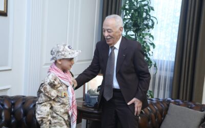 العيسوي يستقبل الطفل كرم الكفريني ويثمّن اعتزازه بالقيادة الهاشمية ومسيرة الوطن