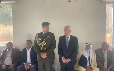 مندوبا عن الملك وولي العهد.. العيسوي يعزي عشيرة المهيرات