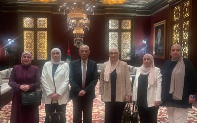 العيسوي يلتقي وفدا من رابطة الأكاديميات الأردنيات