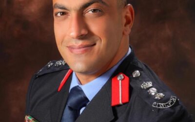 تهنئة بمناسبة ترفيع محمد سليم الشمايلة إلى رتبة عقيد