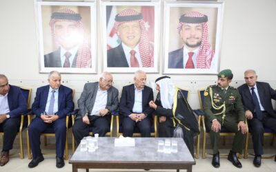 مندوبا عن الملك وولي العهد.. العيسوي يعزي عشيرة المعايطة