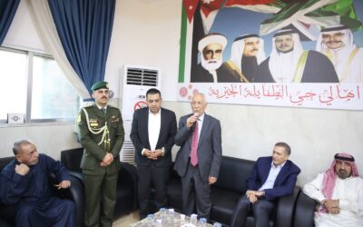 مندوبا عن الملك وولي العهد.. العيسوي يعزي عشائر العوران والحلالمة والسعود