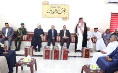 مندوبا عن الملك وولي العهد.. العيسوي يعزي العدوان واللوزي ومنكو والبدارين وخواجا