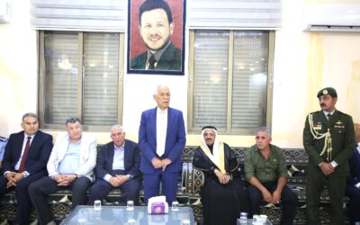 مندوبا عن الملك وولي العهد…العيسوي يعزي عشيرة الشبول