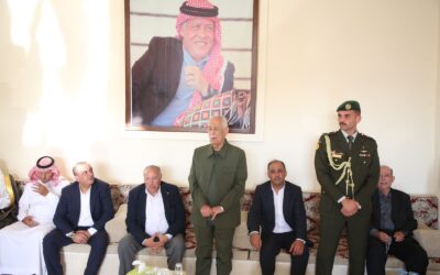 مندوبا عن الملك وولي العهد…العيسوي يعزي عشيرة الزبن/ بني صخر