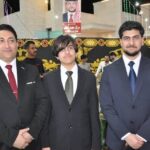الصحفي ياسر العبادي يهنئ المستشار القانوني الدكتور زياد العرجا بحصوله على الدكتوراه الثانية ونجاح نجله عون في التوجيهي
