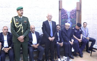 مندوبا عن الملك وولي العهد.. العيسوي يعزي أبو عيد وشختور