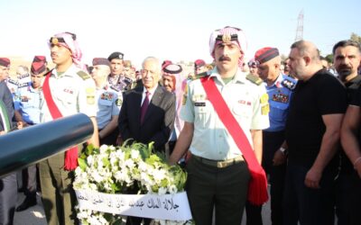 العيسوي يشارك في تشييع جثمان مدير الدفاع المدني الأسبق وينقل تعازي الملك وولي العهد لذويه