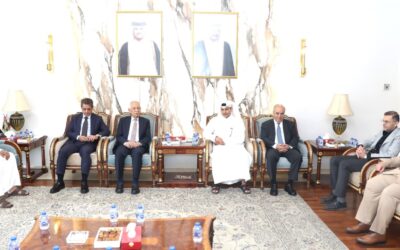 العيسوي يقدم واجب العزاء بوفاة الأمير الشيخ حمد بن خليفة آل ثاني