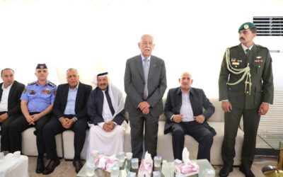 مندوبا عن الملك وولي العهد.. العيسوي يعزي المعاعية وعكروش