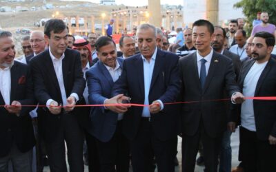 افتتاح جناح السفارات ضمن فعاليات مهرجان جرش ال 40 للثقافة والفنون