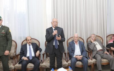 مندوبا عن الملك وولي العهد.. العيسوي يعزي عشيرتي عساف والطويل