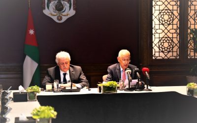 رئيس الديوان الملكي يرعى حفل توقيع اتفاقية انشاء فرع لمصنع الشفا للصناعات الغذائية بعجلون ضمن المبادرة الملكية للفروع الإنتاجية