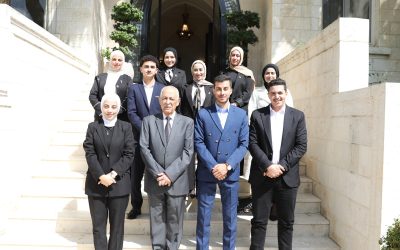 رئيس الديوان الملكي يستقبل وفدا من مجلس شباب عجلون