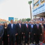 مجمع النقابات يدشن سارية العلم والجدارية الهاشمية ويحدث بنيته التحتية