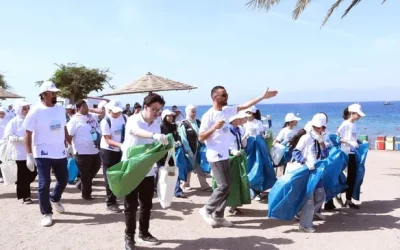 حملة تنظيف شاطئ العقبة 2026: «الموجة مستمرة» لحماية البيئة البحرية