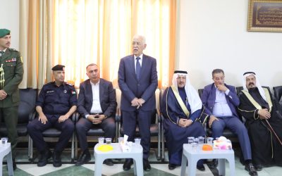 مندوبا عن الملك وولي العهد… العيسوي يعزي عشيرتي الحيصة والضرابعة