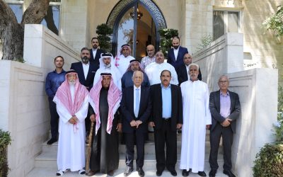 رئيس الديوان الملكي يلتقي وفدا من أبناء عشيرة العزي من البادية الشمالية