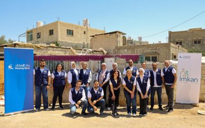 فريق “إمكان الإسكان” يواصل أثره المجتمعي بترميم منزل بالتعاون مع تكية أم علي في مادبا