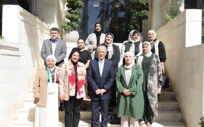 العيسوي يلتقي وفدا من ملتقى شمال عمان الثقافي والمجتمعي