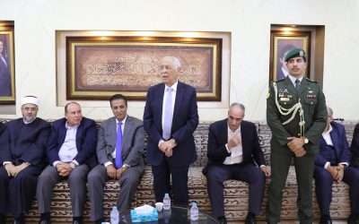 مندوبا عن الملك وولي العهد.. العيسوي يعزي عشيرة الرواشدة