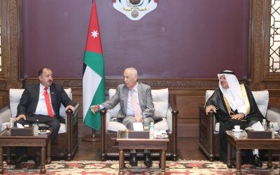 رئيس الديوان الملكي يلتقي وفداً من جمعية عشائر الحجاوي