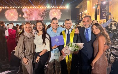 عائلة العطعوط تحتفي بتخرج نجلها عمرو نمر العطعوط من جامعة الأميرة سمية للتكنولوجيا بامتياز