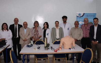 جامعة العقبة للعلوم الطبية تسجل حضوراً ريادياً في فعاليات “الأسبوع الصحي الأول” ضمن مبادرة “صحتي في مدرستي”