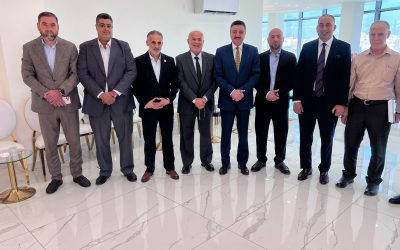 تقدّيم التهاني لرئيس وأعضاء مجلس إدارة غرفة صناعة إربد