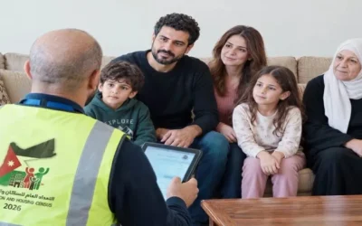 الأردن.. تمديد التعداد السكاني من أسبوعين إلى 3 أسابيع لاستكمال عمليات العد