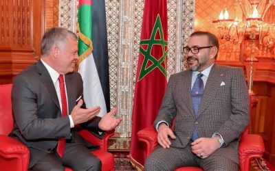 الملك يهنئ العاهل المغربي بعيد الوحدة