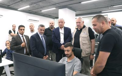 القطامين والمجالي يطلّعان على منظومة التحول الرقمي لمشروع دخول وخروج الشاحنات في العقبة
