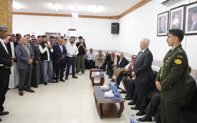 مندوبا عن الملك وولي العهد.. العيسوي يعزي عشائر الخرشة والحشايشةوالعموش