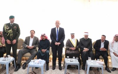 مندوبا عن الملك وولي العهد.. العيسوي يعزي عشيرتي الفايز والبطاينة