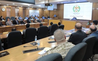 مدير الأمن العام يحاضر في كلية الدفاع الوطني الملكية الأردنية حول دور الامن العام في المحافظة على الأمن الوطني