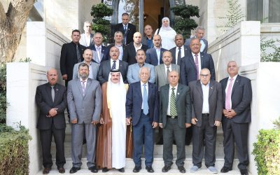 العيسوي يلتقي وفدا من ملتقى متقاعدي جنوب شرق عمان العسكريين
